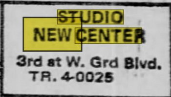 New Center Cinema - Dec 06 1968 Article
